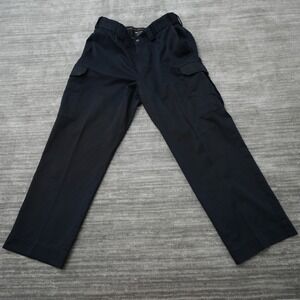 511 Tactical Series Pants Men Blue Cargo Elastic Waist Work 34x27